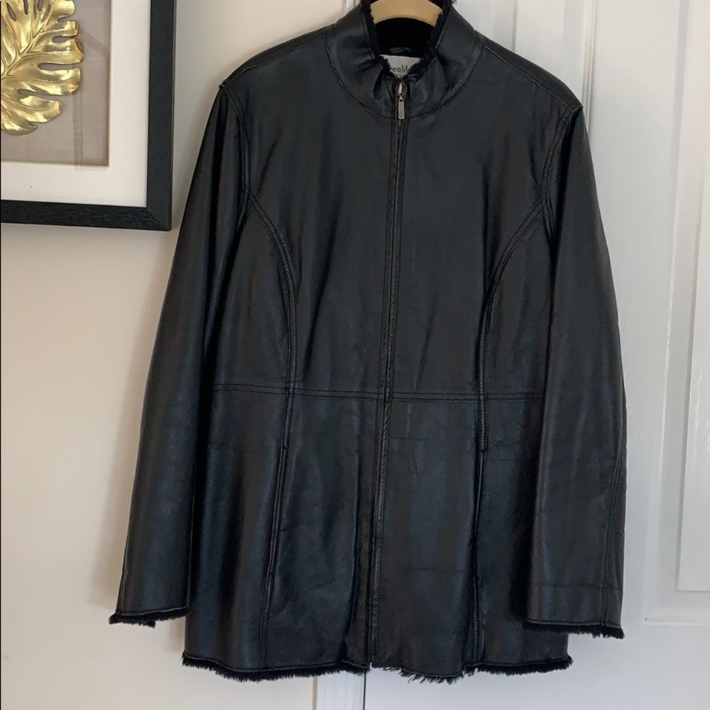 leather jacket
